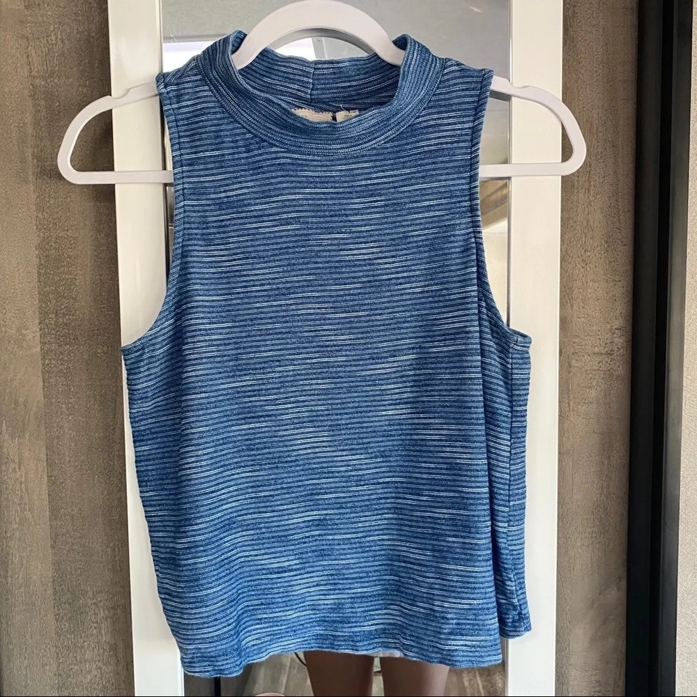Postmark Anthropologie High Neck Tank Top